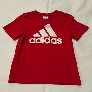 Kids Adidas red tee